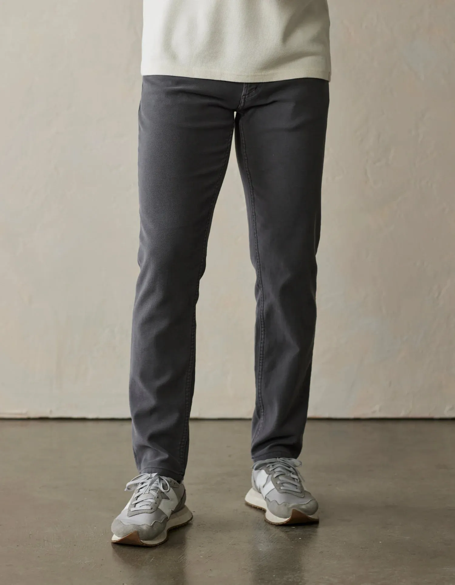 Comfort Terry Pant - Steel