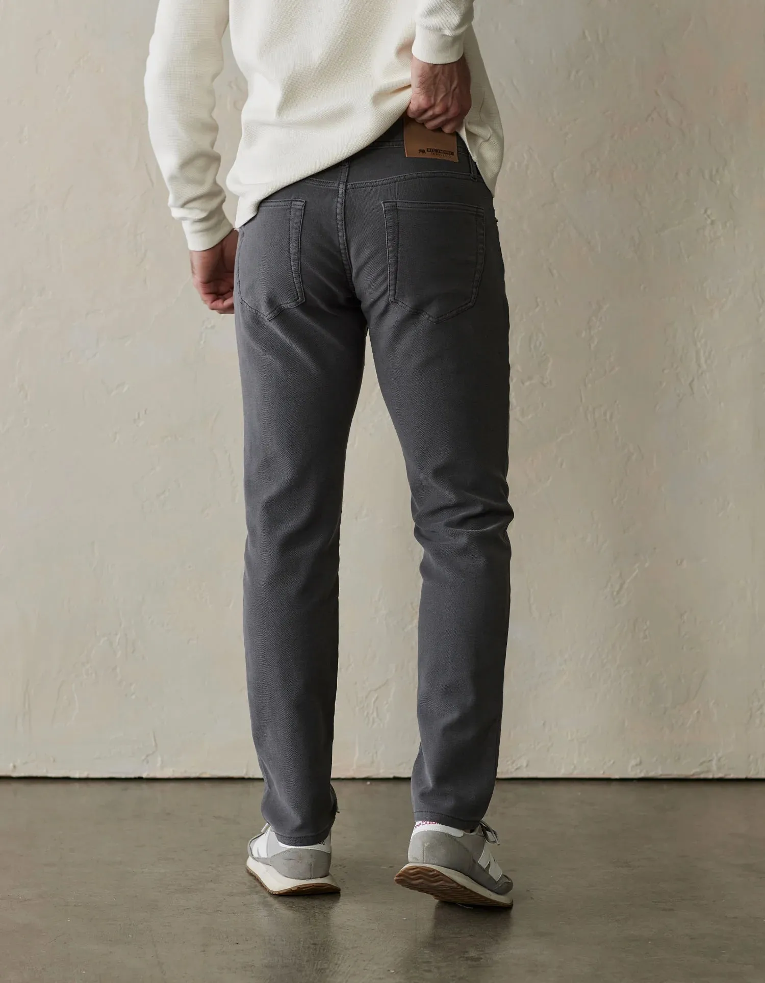 Comfort Terry Pant - Steel