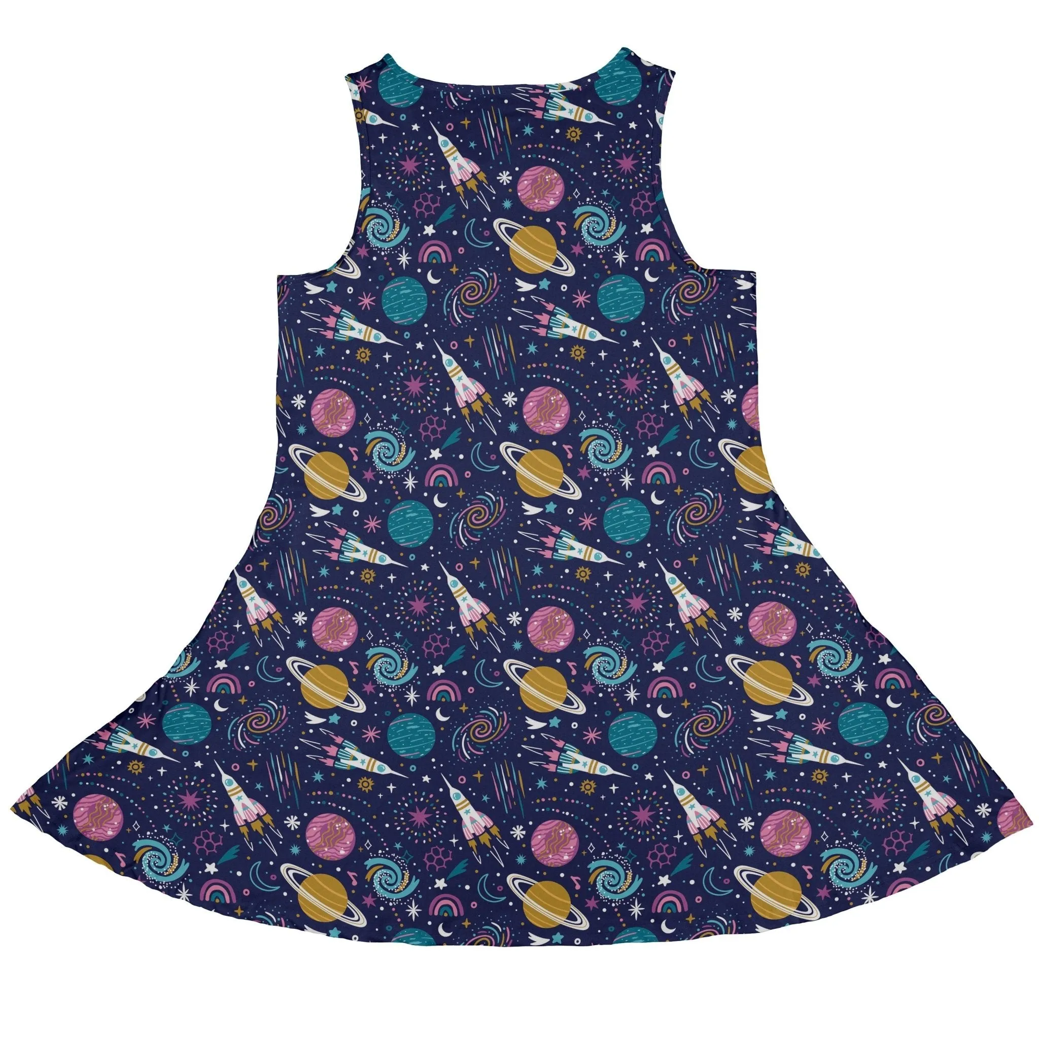 Cosmic Cute Outer Space Dress