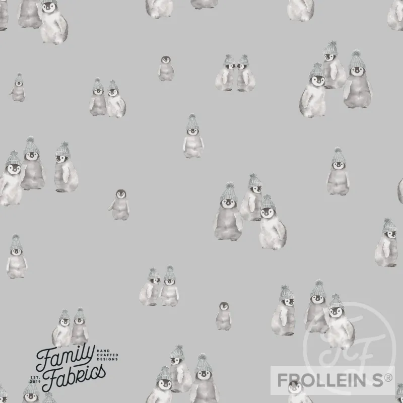Cotton Jersey - Penguins - Green Hat