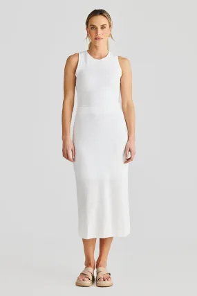 Crochet Midi Skirt - Coconut