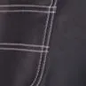 CROPPED DOMINO PANT | BLACK VEGAN LEATHER