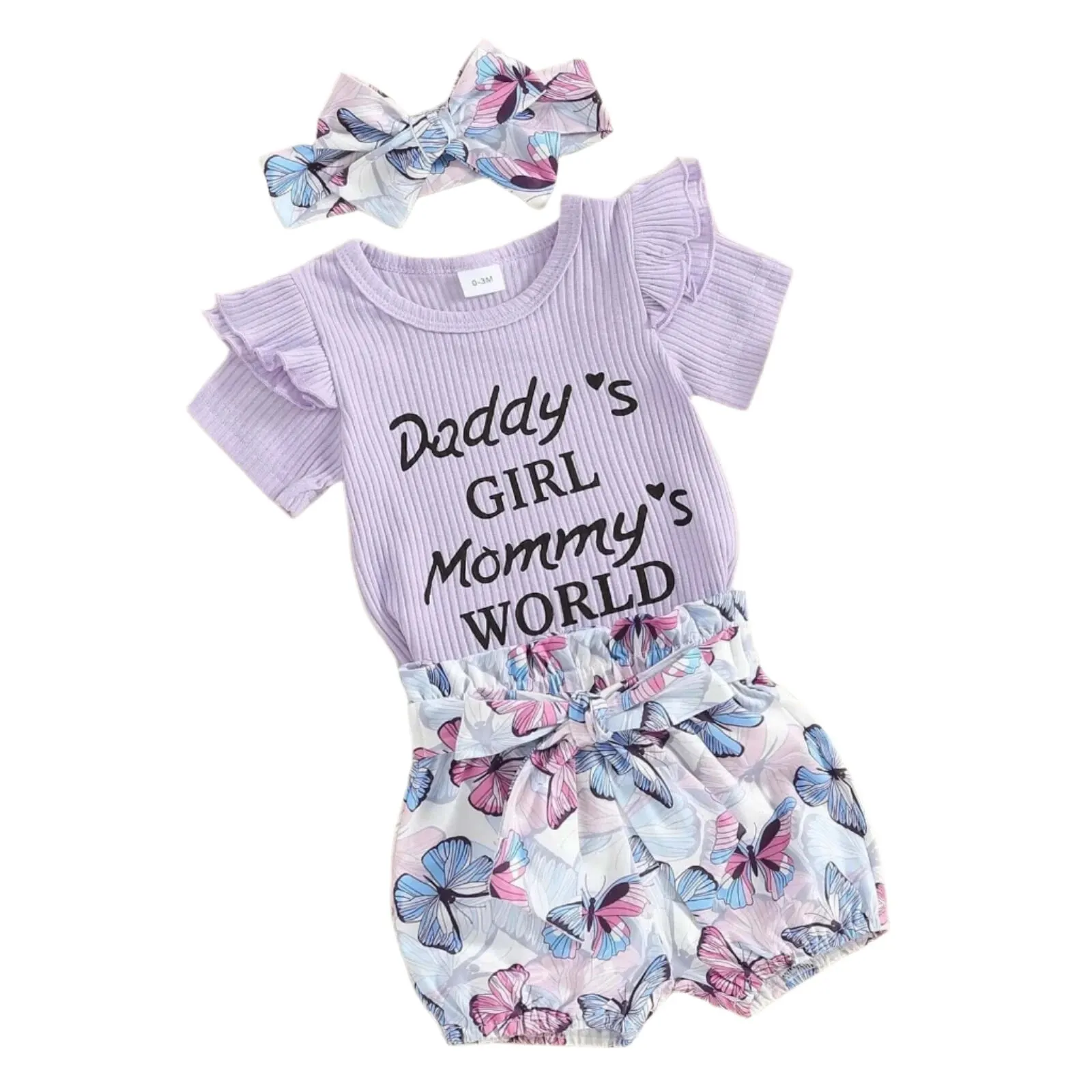 Daddy's Girl Mommy's World Set