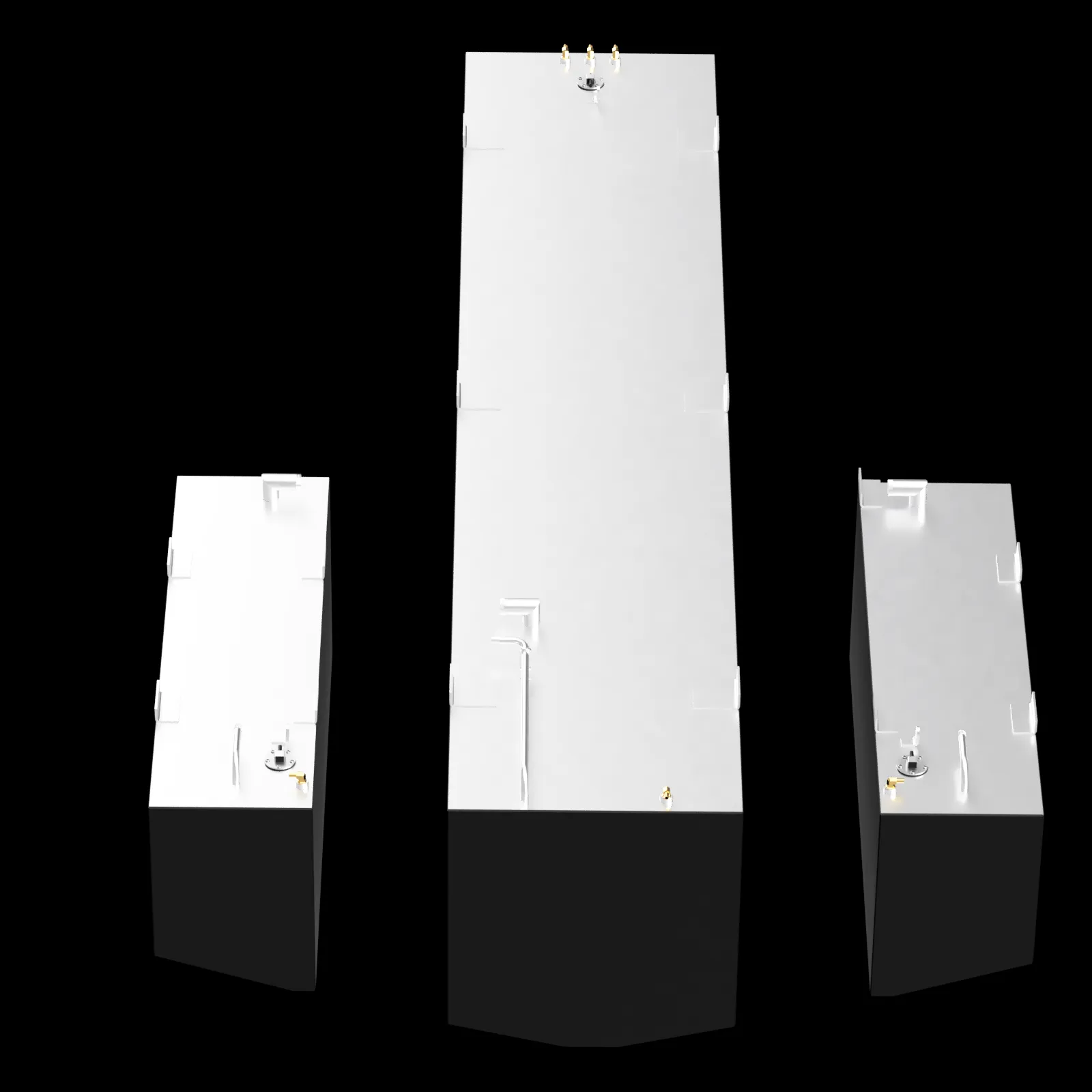 Deep Impact 36 2005 - 3-Tank Combo Kit (1 x 303 gal. Main Belly Fuel Tank & 2 x 50 gal. Saddle Tanks)