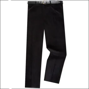 Dg's Merit Cotton Charcoal Corduroy Trousers--