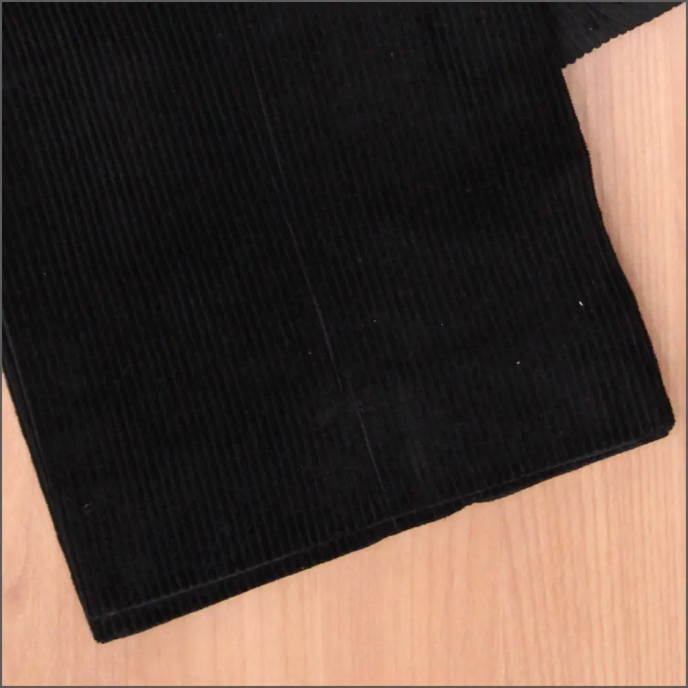 Dg's Merit Cotton Charcoal Corduroy Trousers--