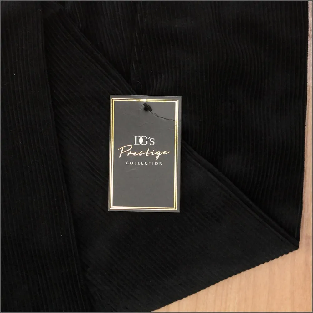 Dg's Merit Cotton Charcoal Corduroy Trousers--