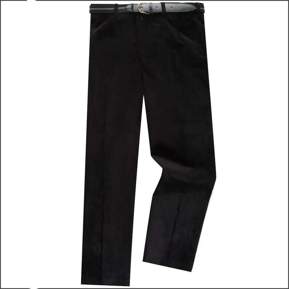 Dg's Merit Cotton Charcoal Corduroy Trousers--