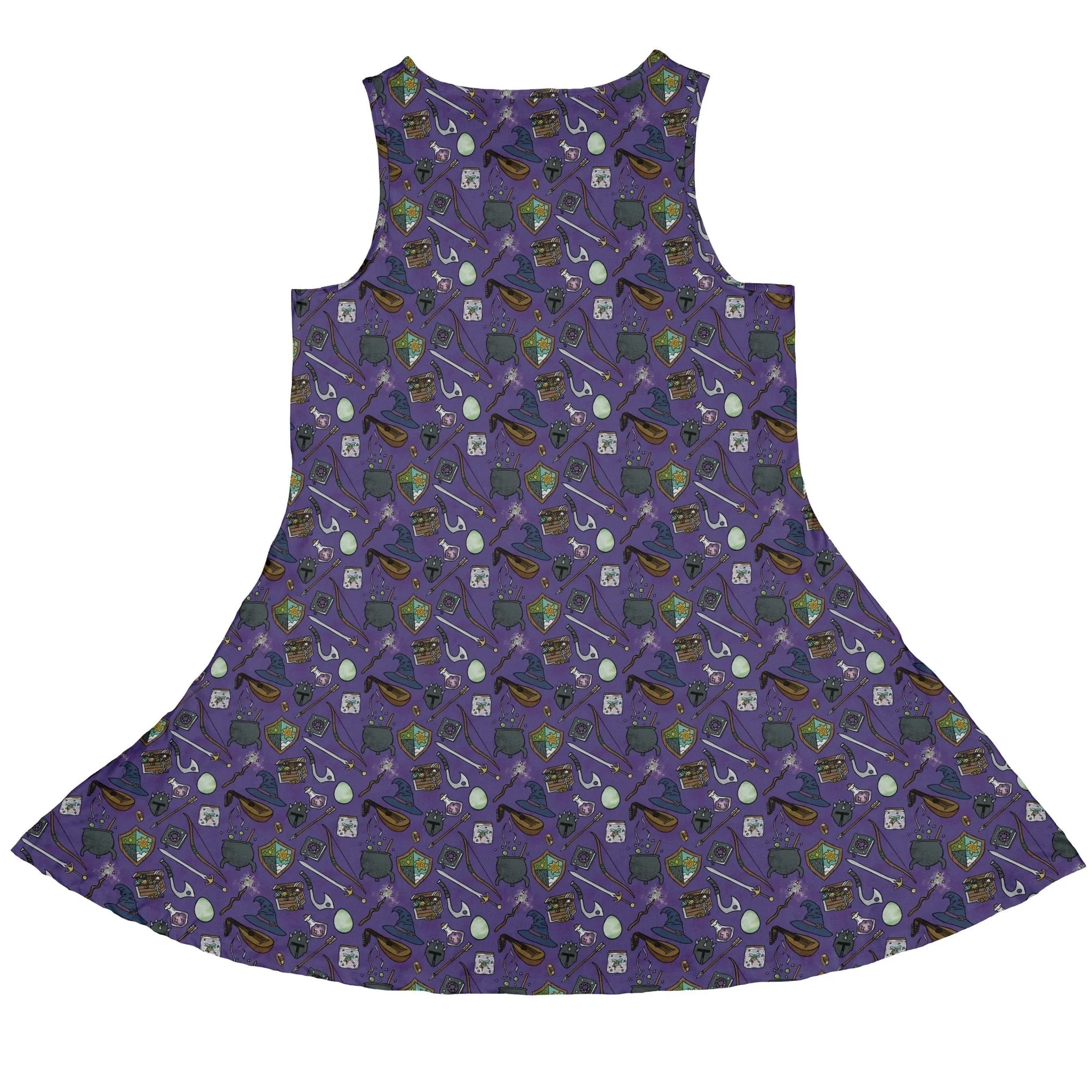 Dnd Hero Inventory Purple Dress