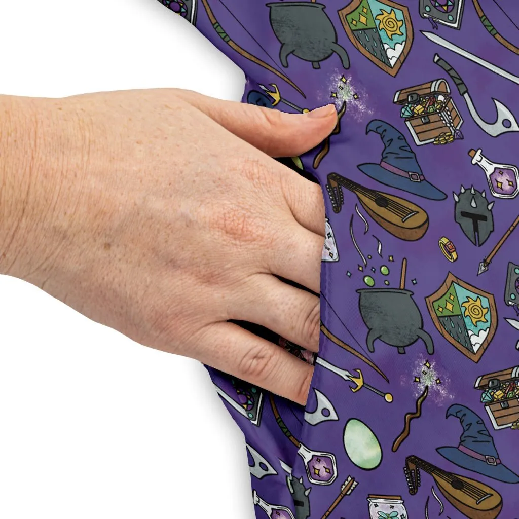 Dnd Hero Inventory Purple Dress