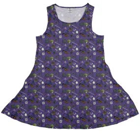 Dnd Hero Inventory Purple Dress