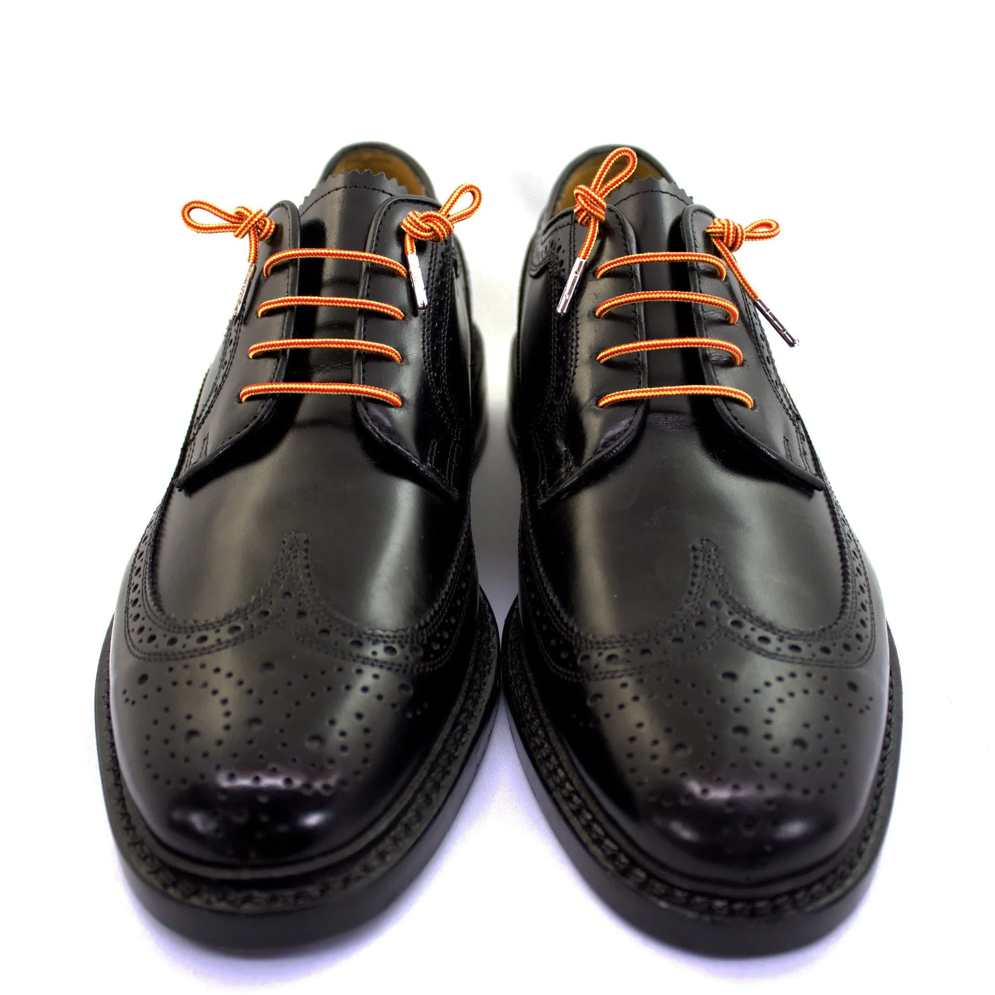 Dull Boy Stripe Dress Shoelace (Length: 32"/81cm)