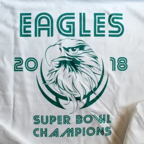 Eagles Championship Shirt / White / MEDIUM