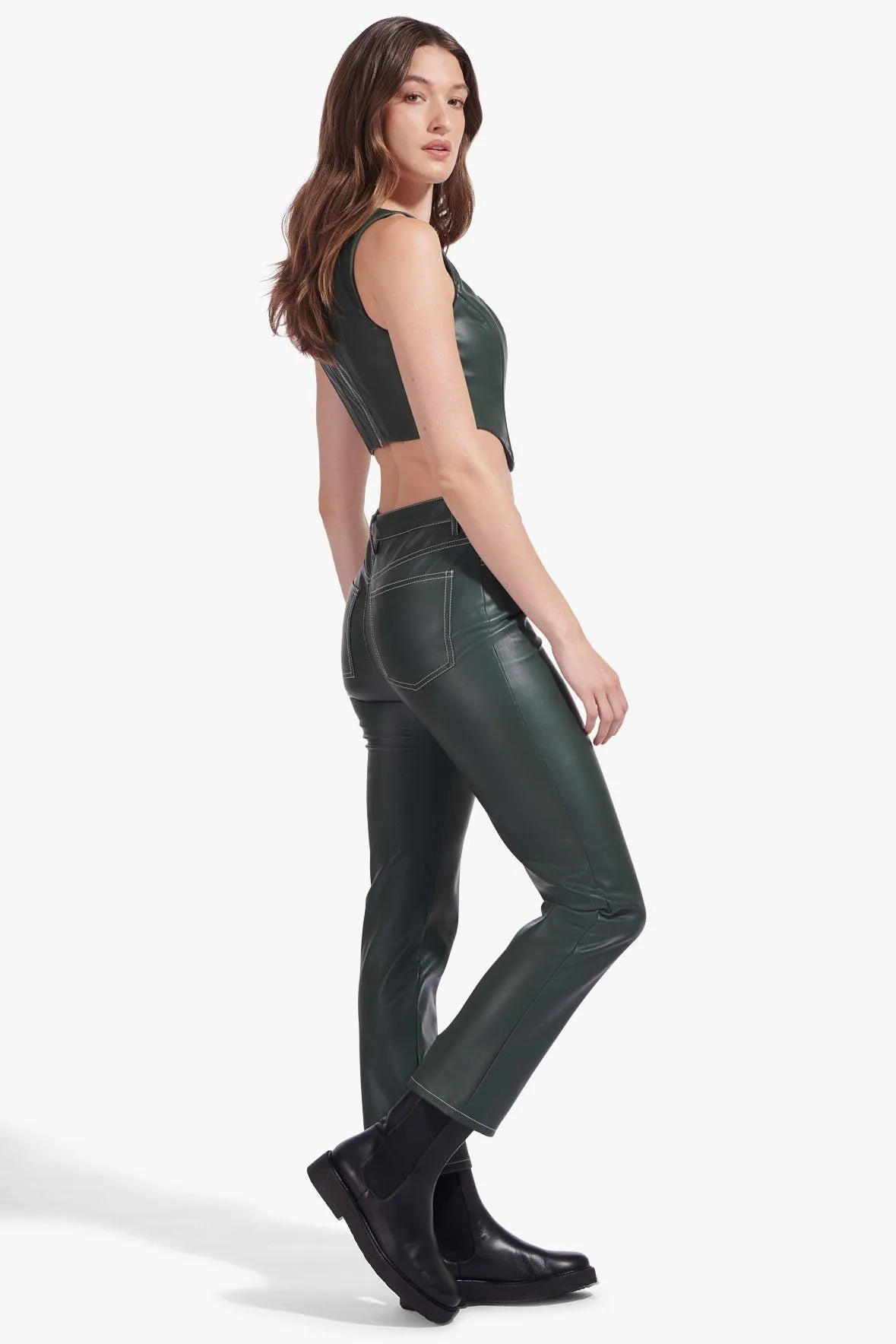 ELLIOT PANT | CYPRESS VEGAN LEATHER