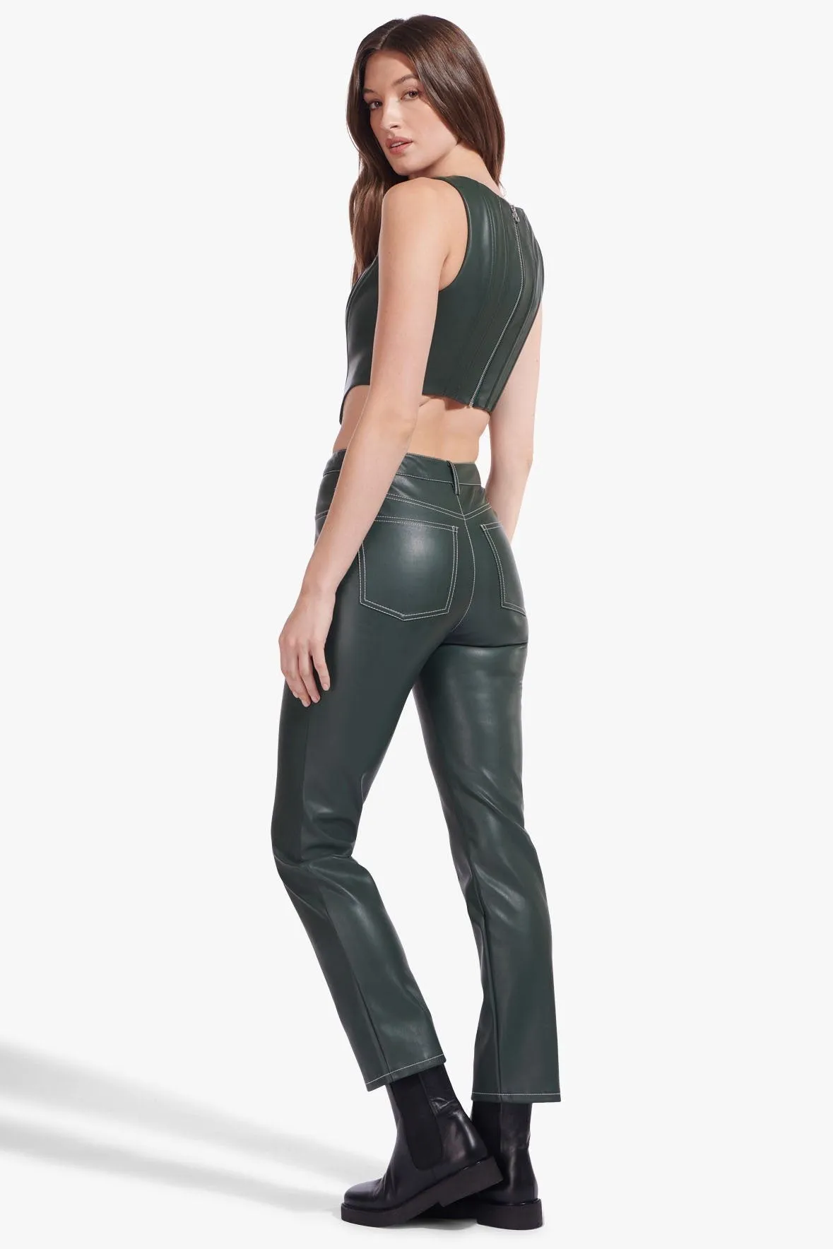 ELLIOT PANT | CYPRESS VEGAN LEATHER