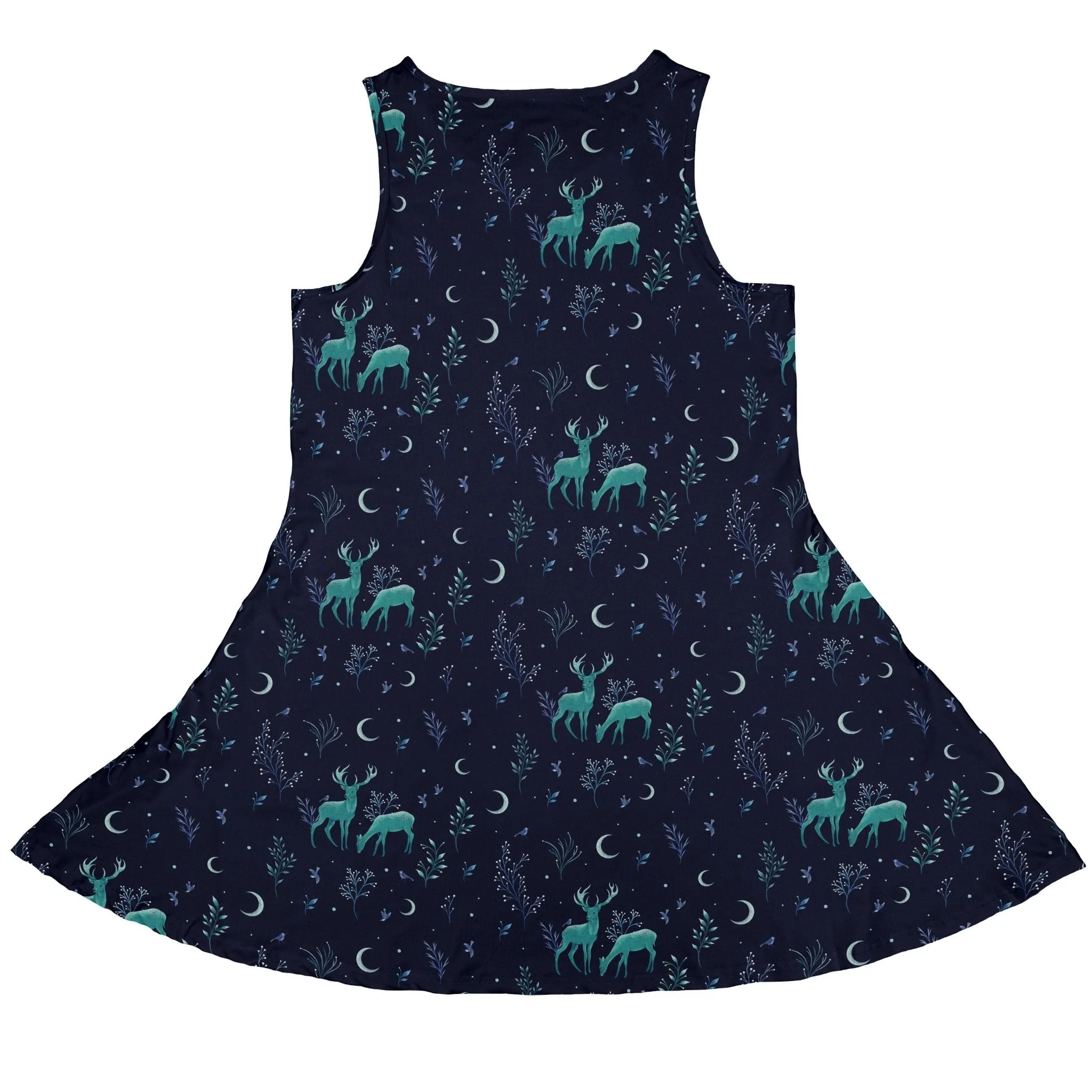Episodic Deers In The Moonlight Dress