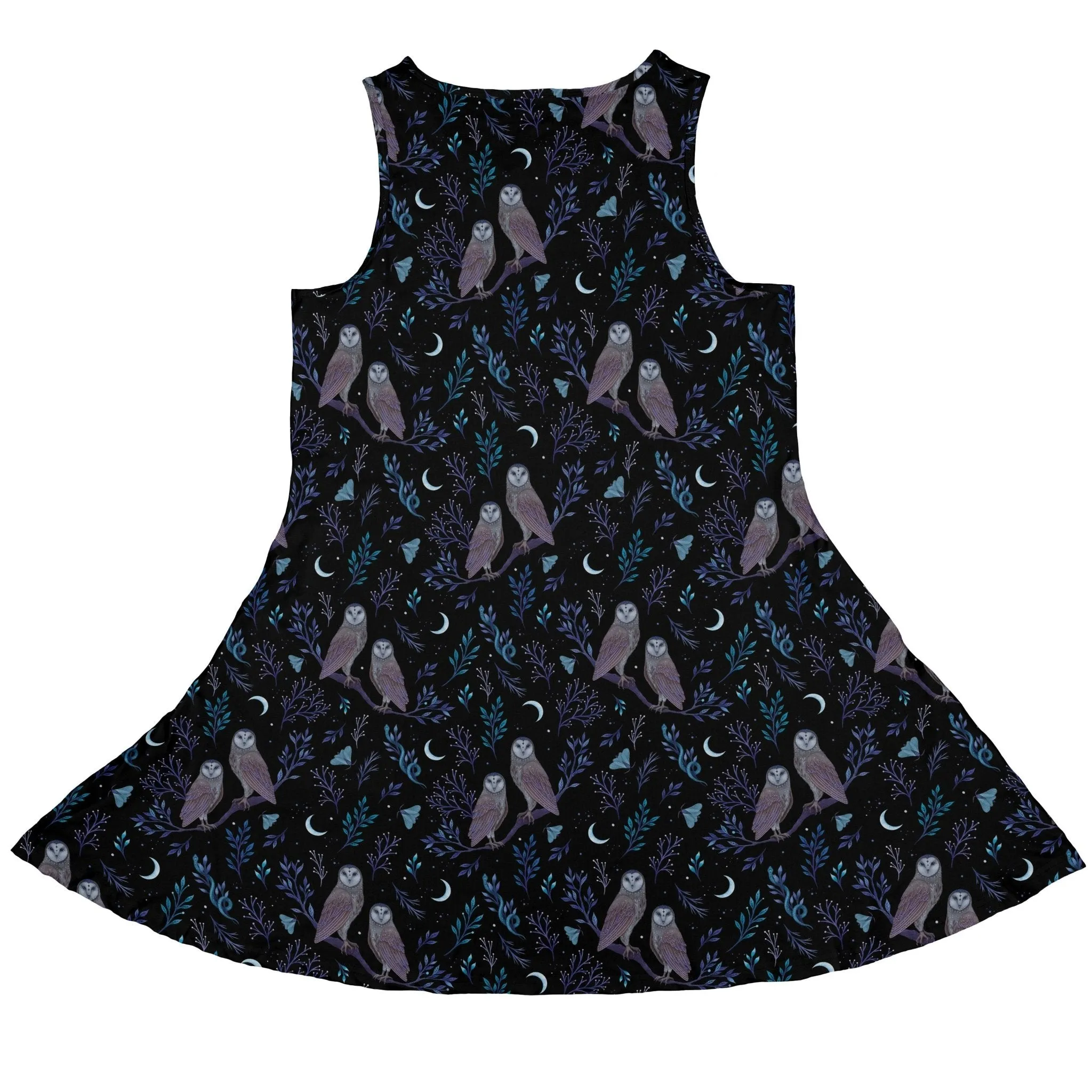 Episodic Owl Floral Dress