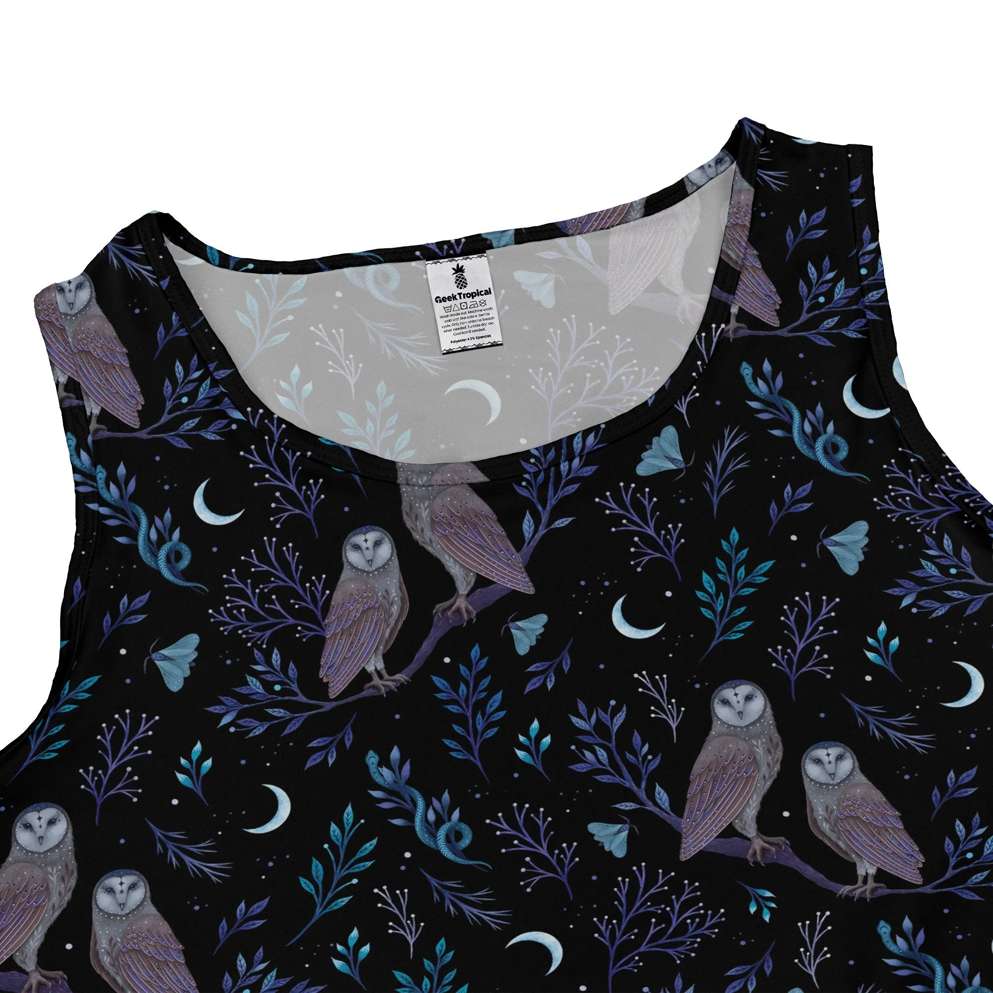 Episodic Owl Floral Dress