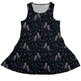 Episodic Owl Floral Dress