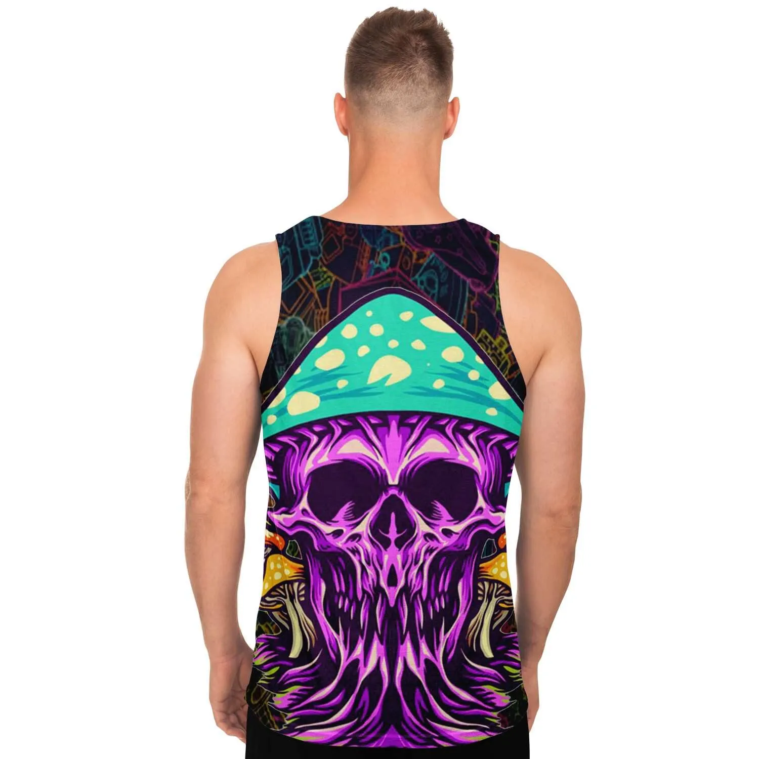 Evil Mushroom Unisex Tank Top