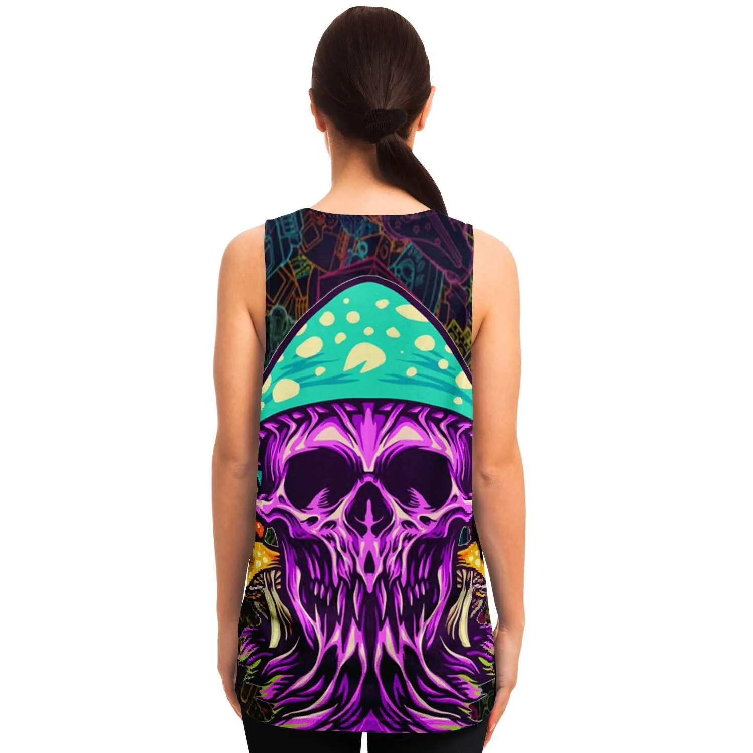 Evil Mushroom Unisex Tank Top