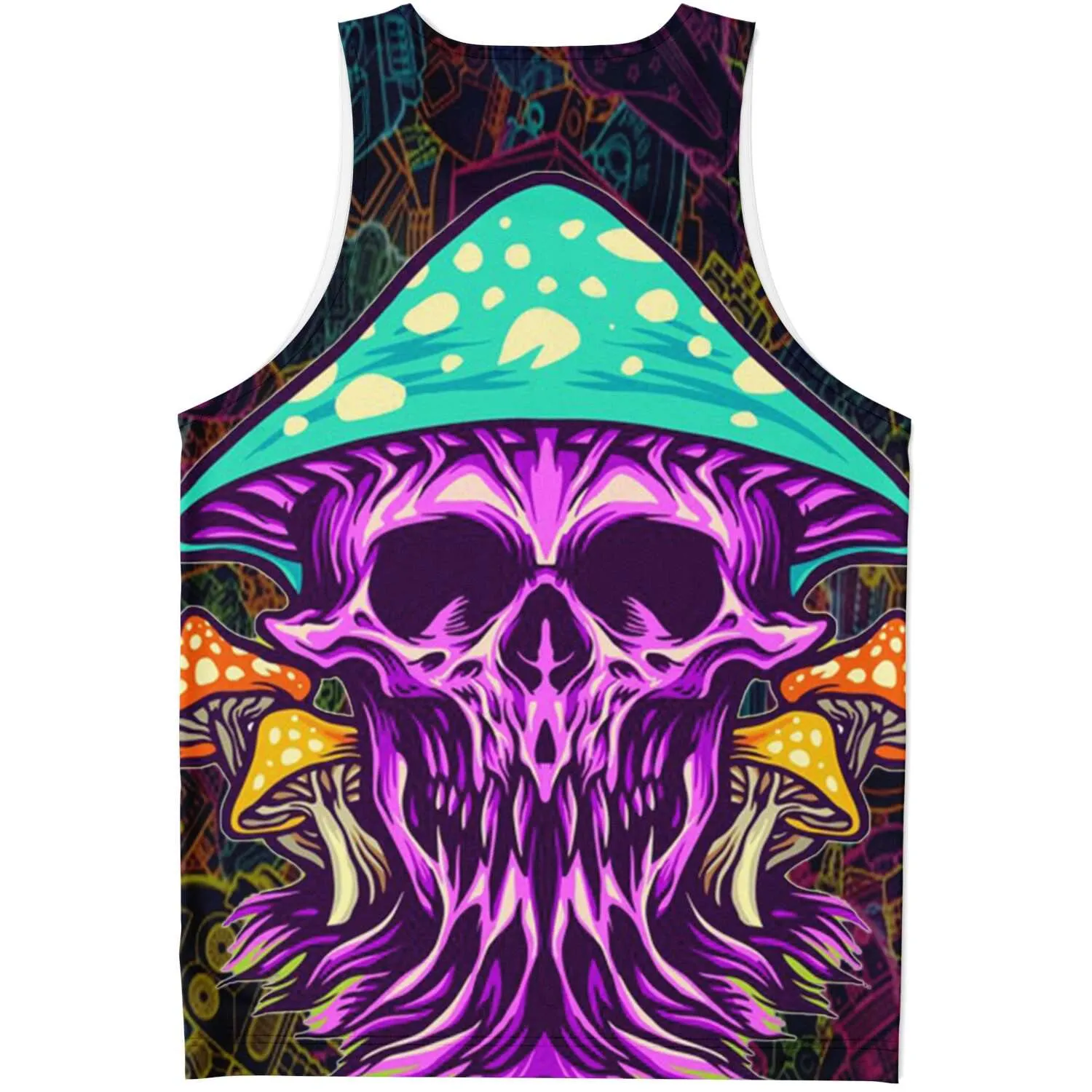 Evil Mushroom Unisex Tank Top