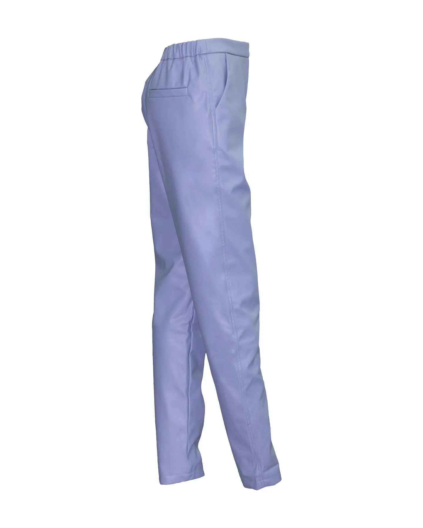 Faux Leather Trousers