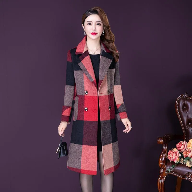 Female's Winter Dress High-end Texture