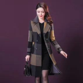 Female's Winter Dress High-end Texture