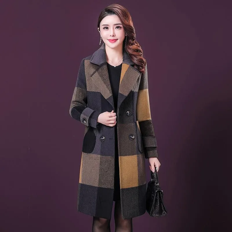 Female's Winter Dress High-end Texture