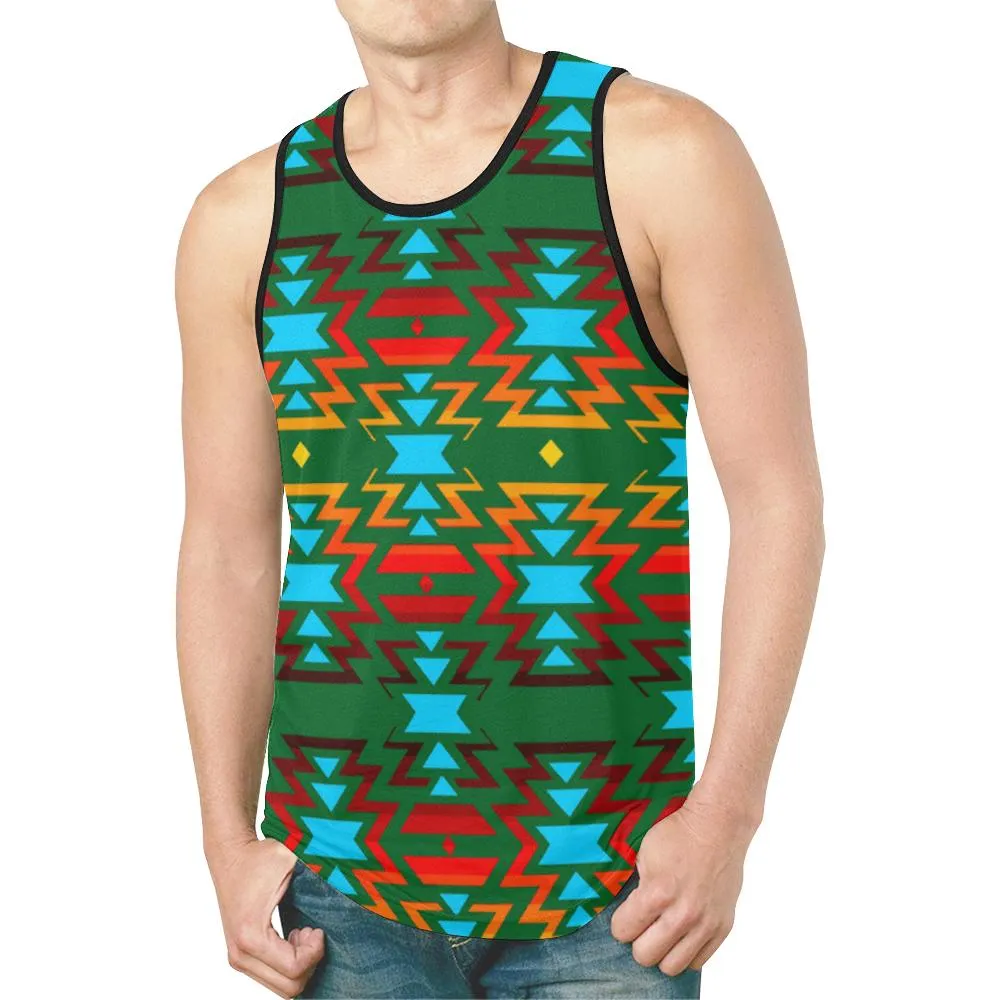 Fire Colors Tank Top