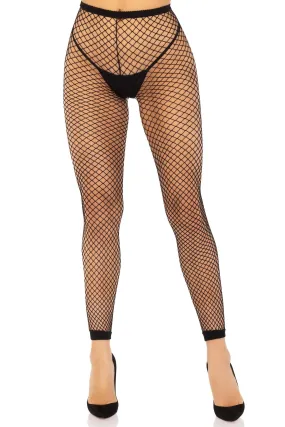 Fishnet Footless Tights