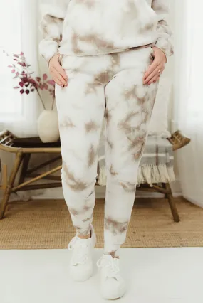 Fleece Tie Dye Jogger