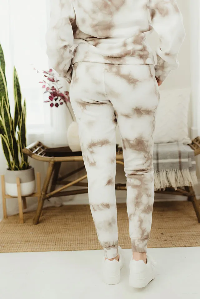 Fleece Tie Dye Jogger