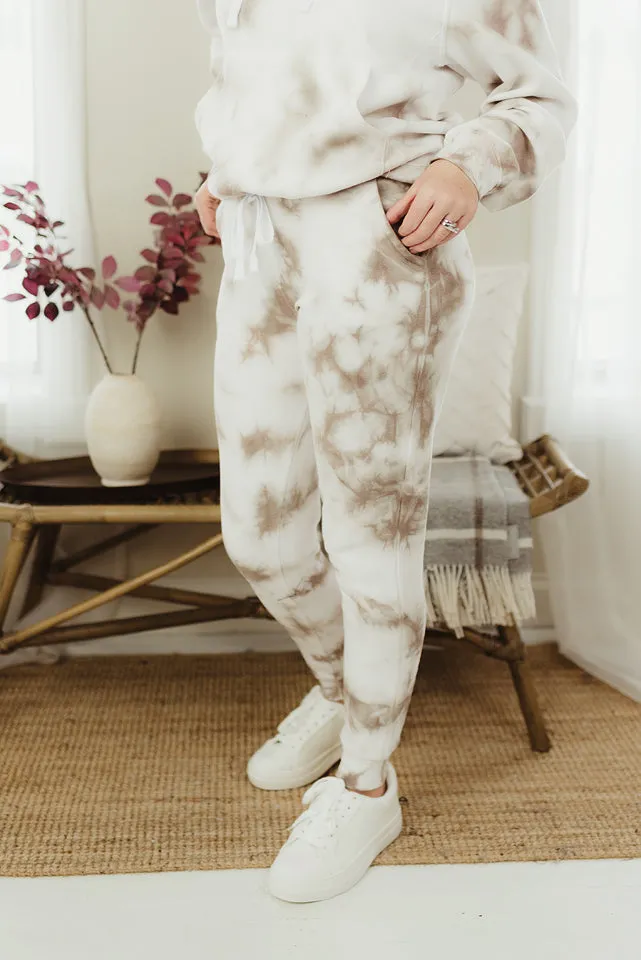 Fleece Tie Dye Jogger