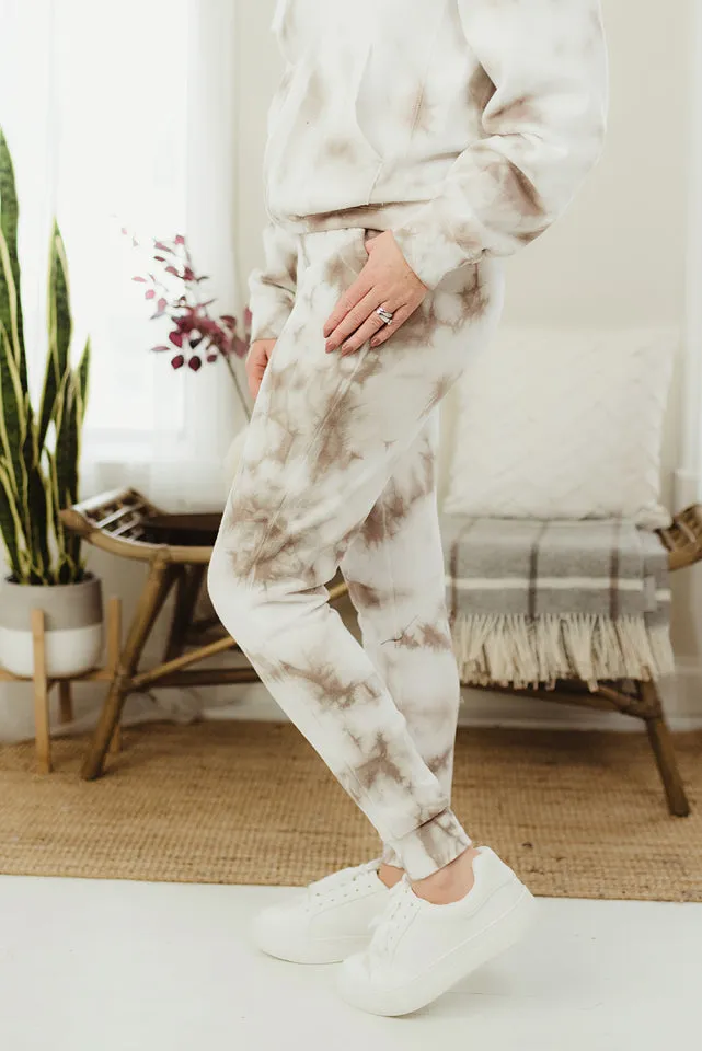 Fleece Tie Dye Jogger