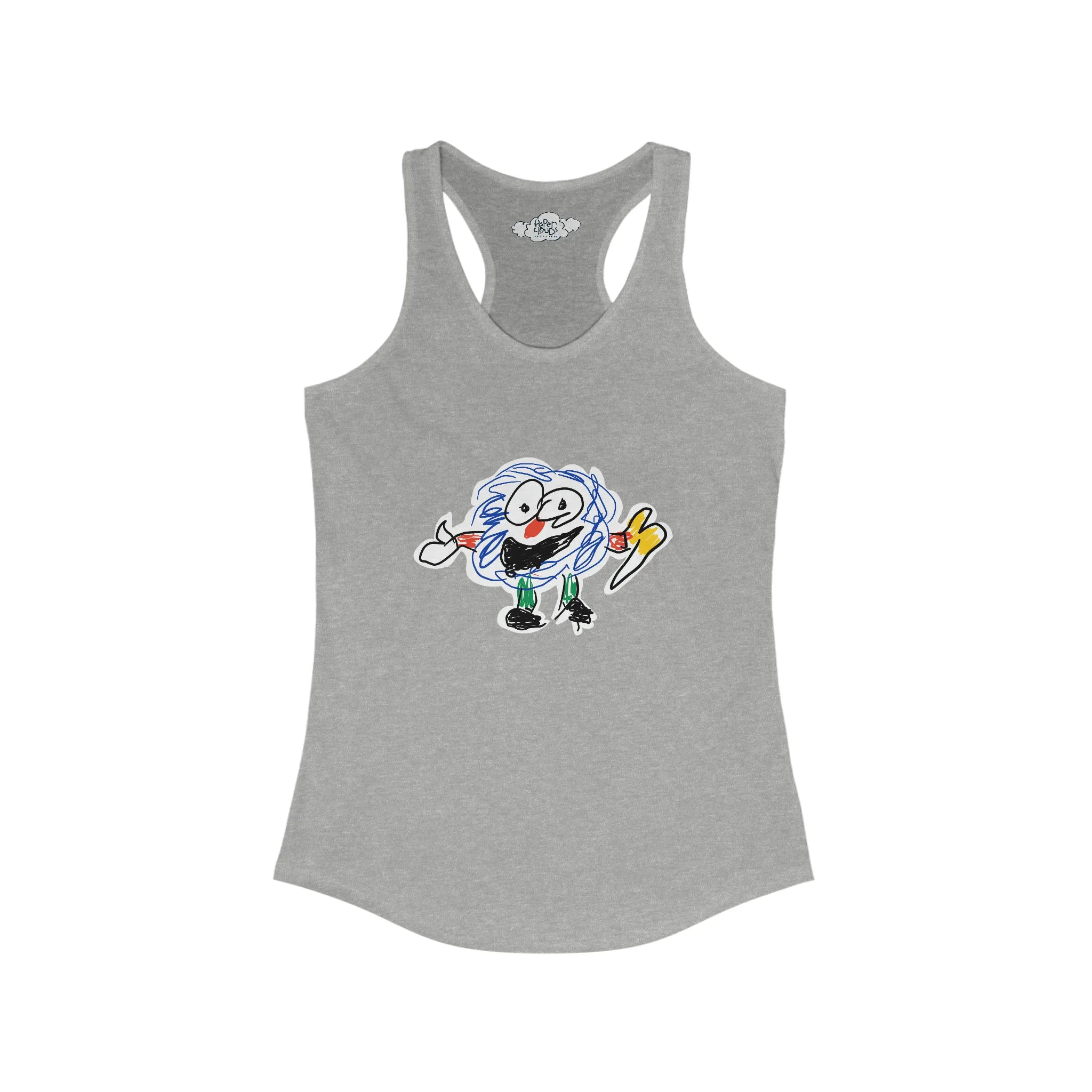 Fluffy Man Women's Racerback Tank