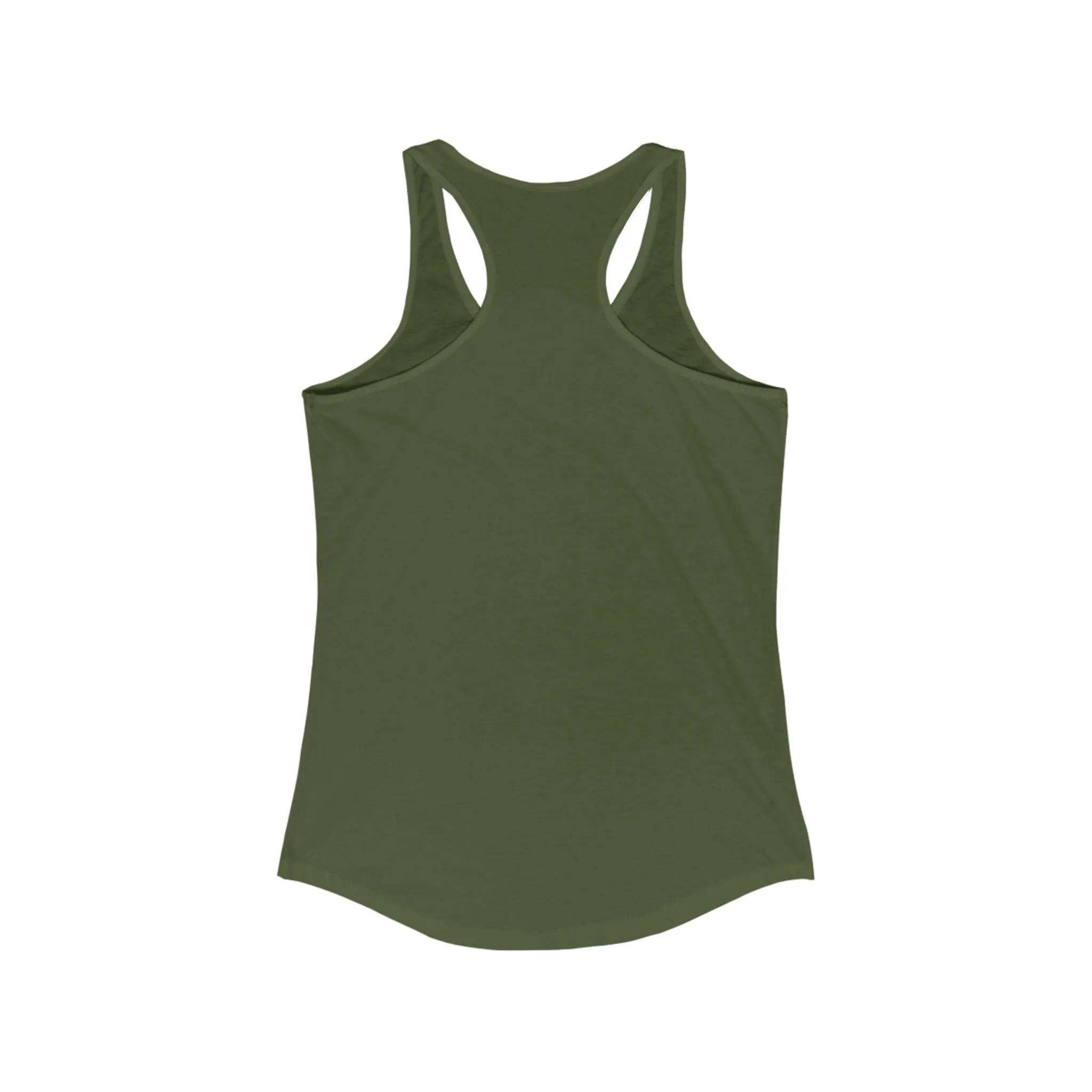 Fluffy Man Women's Racerback Tank