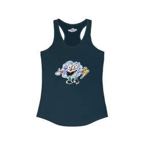 Fluffy Man Women's Racerback Tank
