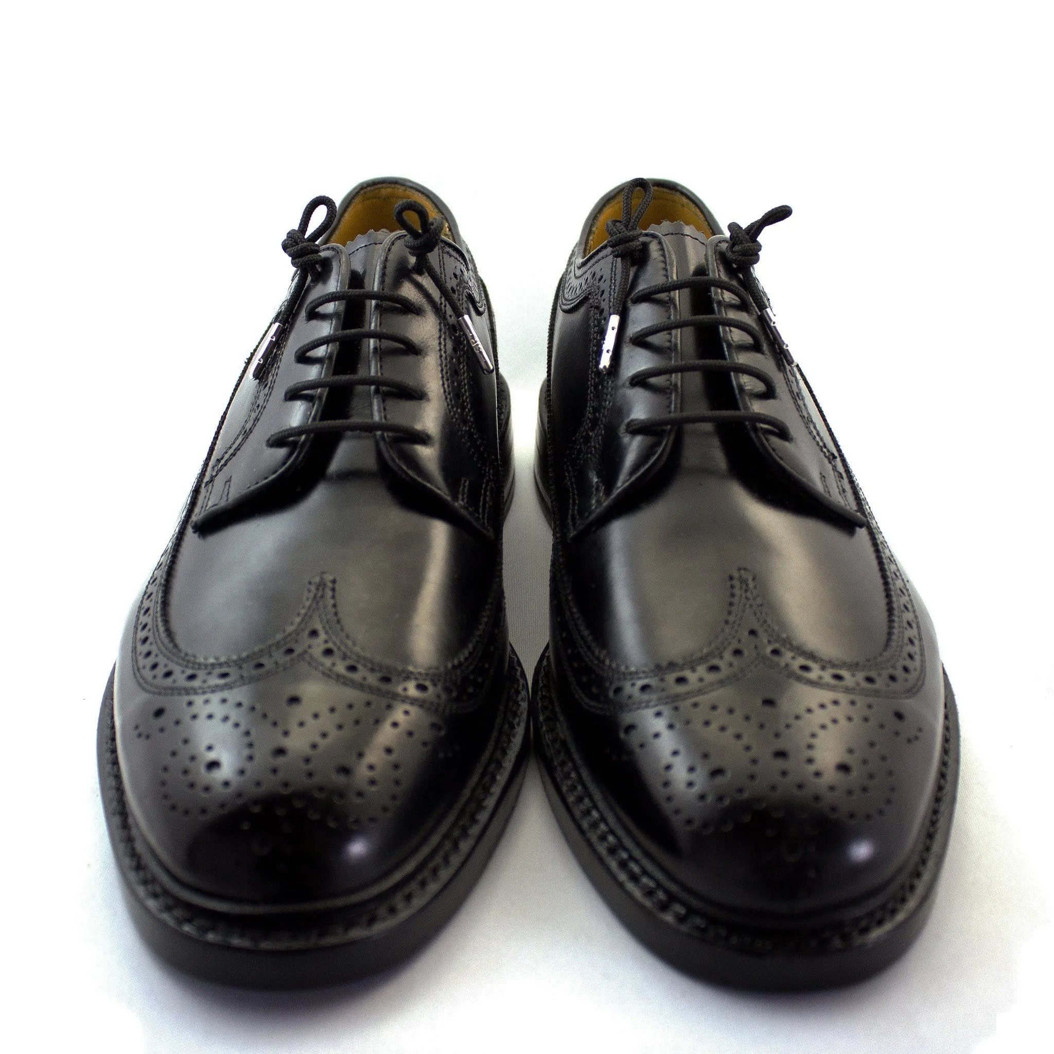 Folsom Black Dress Shoelace (Length: 27"/69cm)