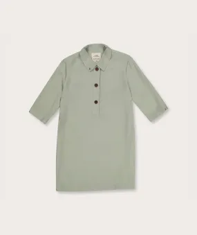 FOM Ladies Button Up Dress - Sage