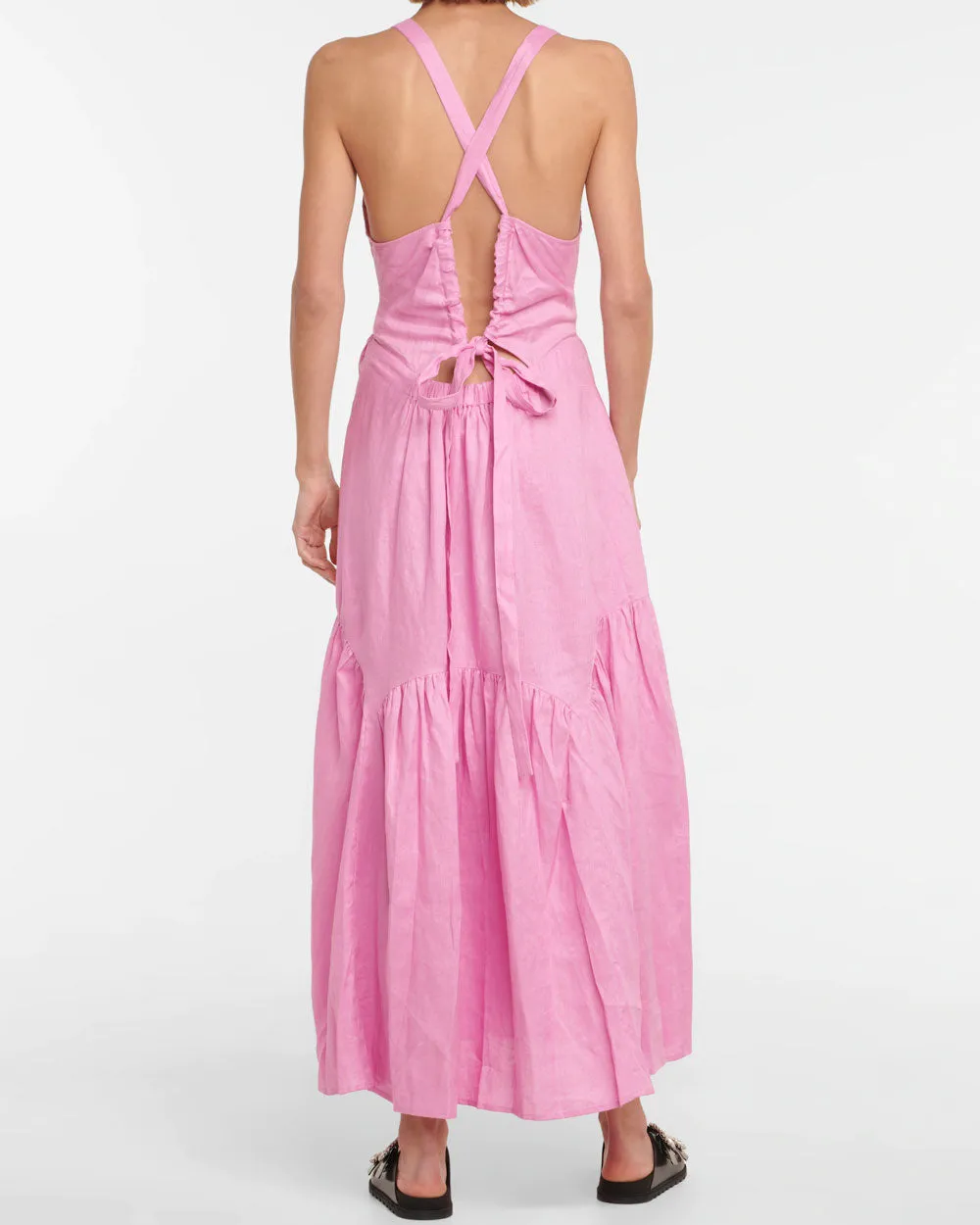 Fuchsia Ali Maxi Dress