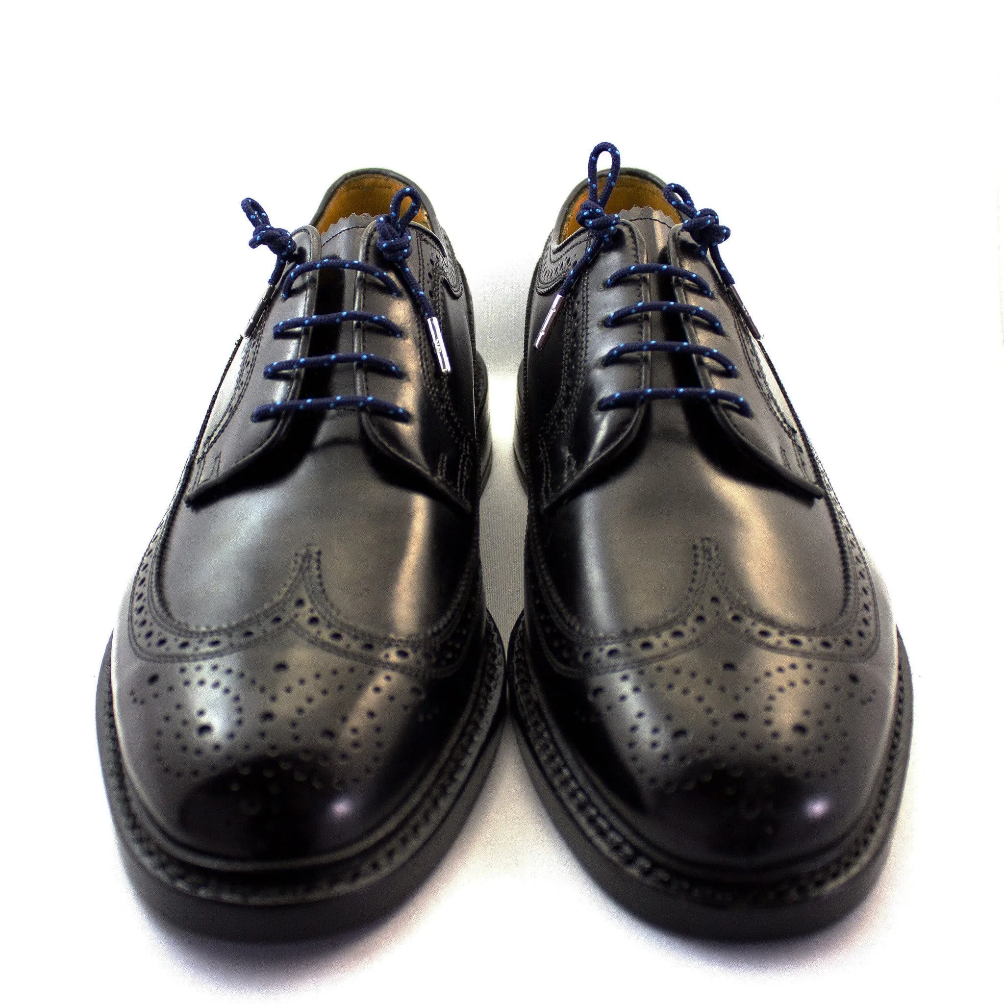 Gabelich Blue Dress Shoelace (Length: 27"/69cm)