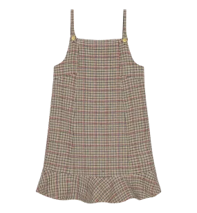 GANNI Check Mini Dress