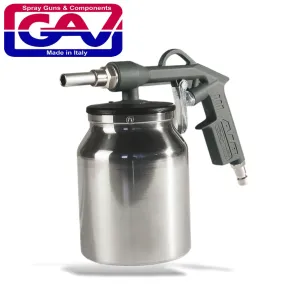 GAV SPRAY GUN FOR RUBBERISING WITH LOWER CUP GAV164A