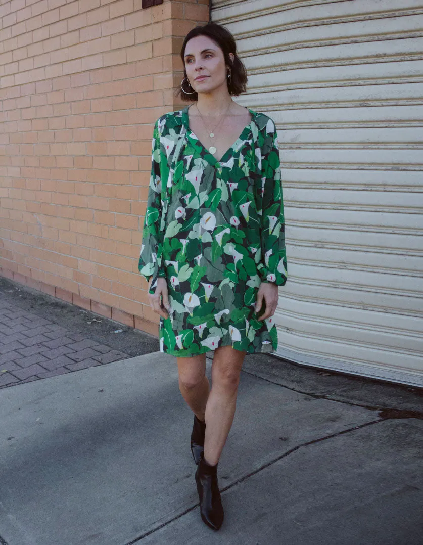 Georgia dress - Calla Lillies