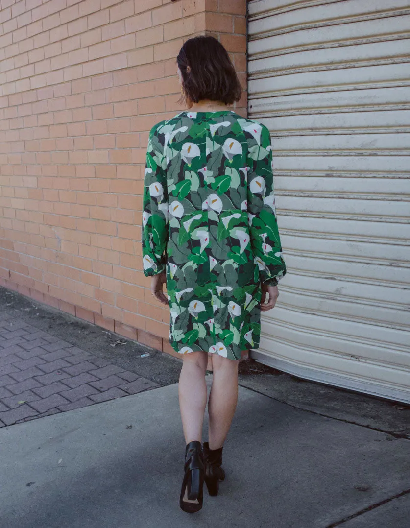 Georgia dress - Calla Lillies
