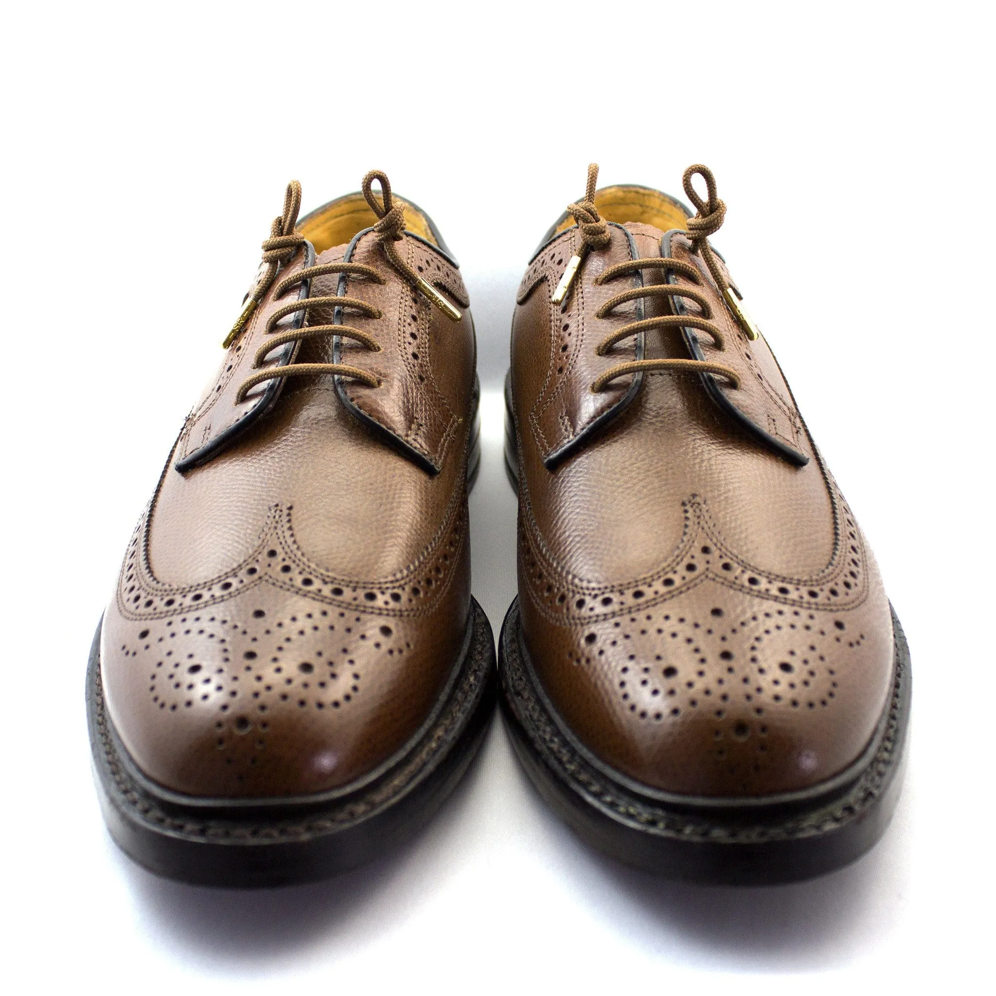 Gipper Brown Dress Shoelace (Length: 27"/69cm)