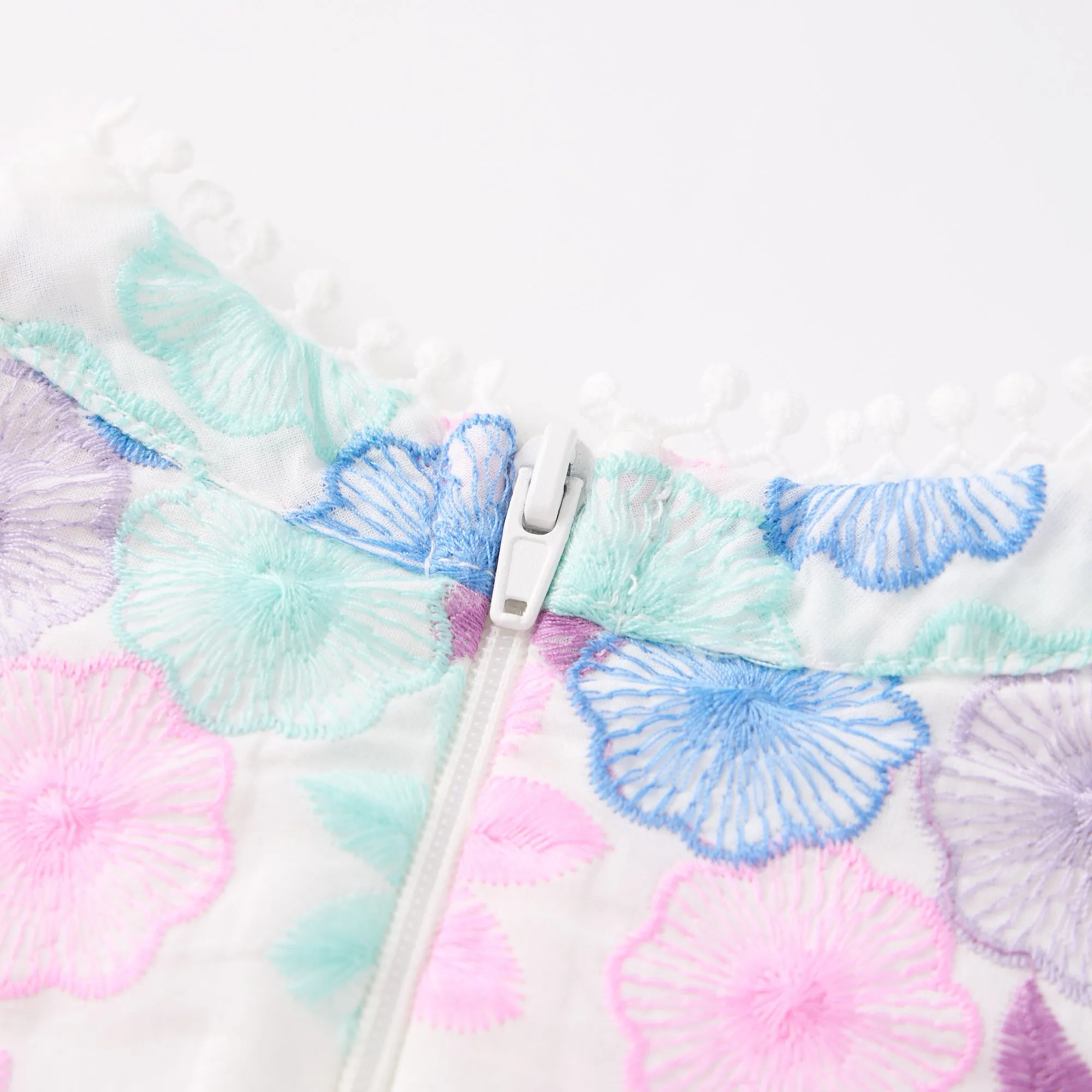 Girls Danielle Embroidered Mini Dress