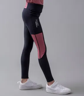 Girls F-Tec5 Full Grip Riding Tights KLMira